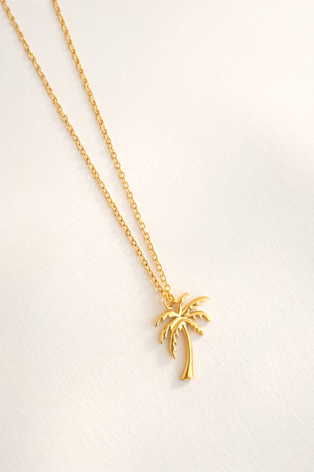 Golden Palm Necklaces