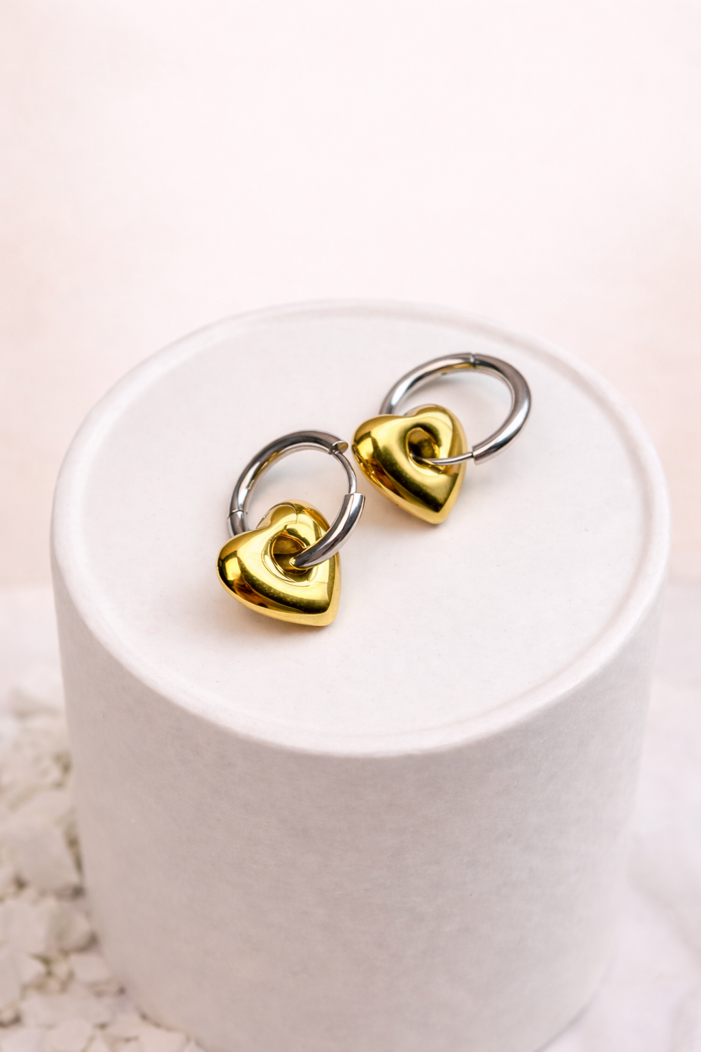 Golden Love Drop Earrings