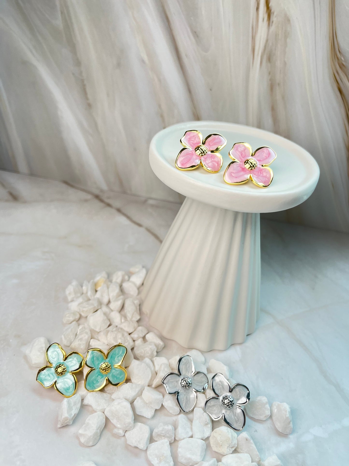 Blush Bloom Earrings