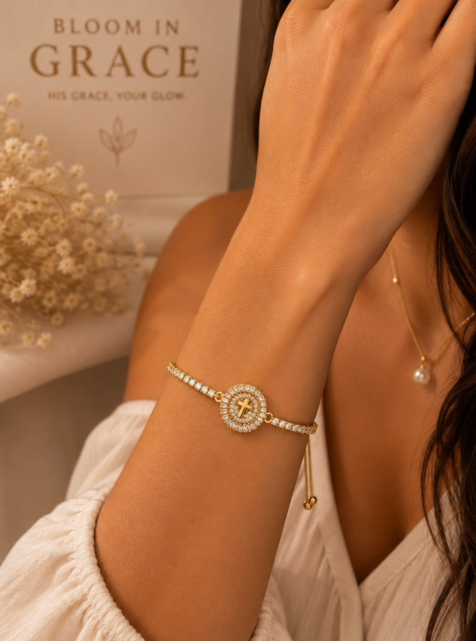Grace Cross Bracelet