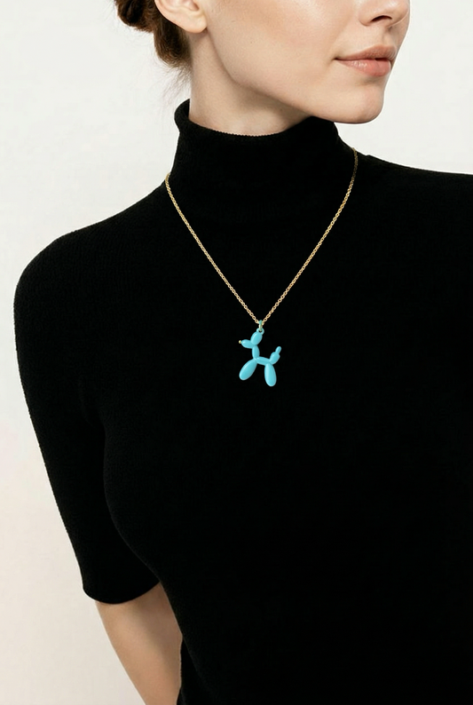 Turquoise Balloon Charm