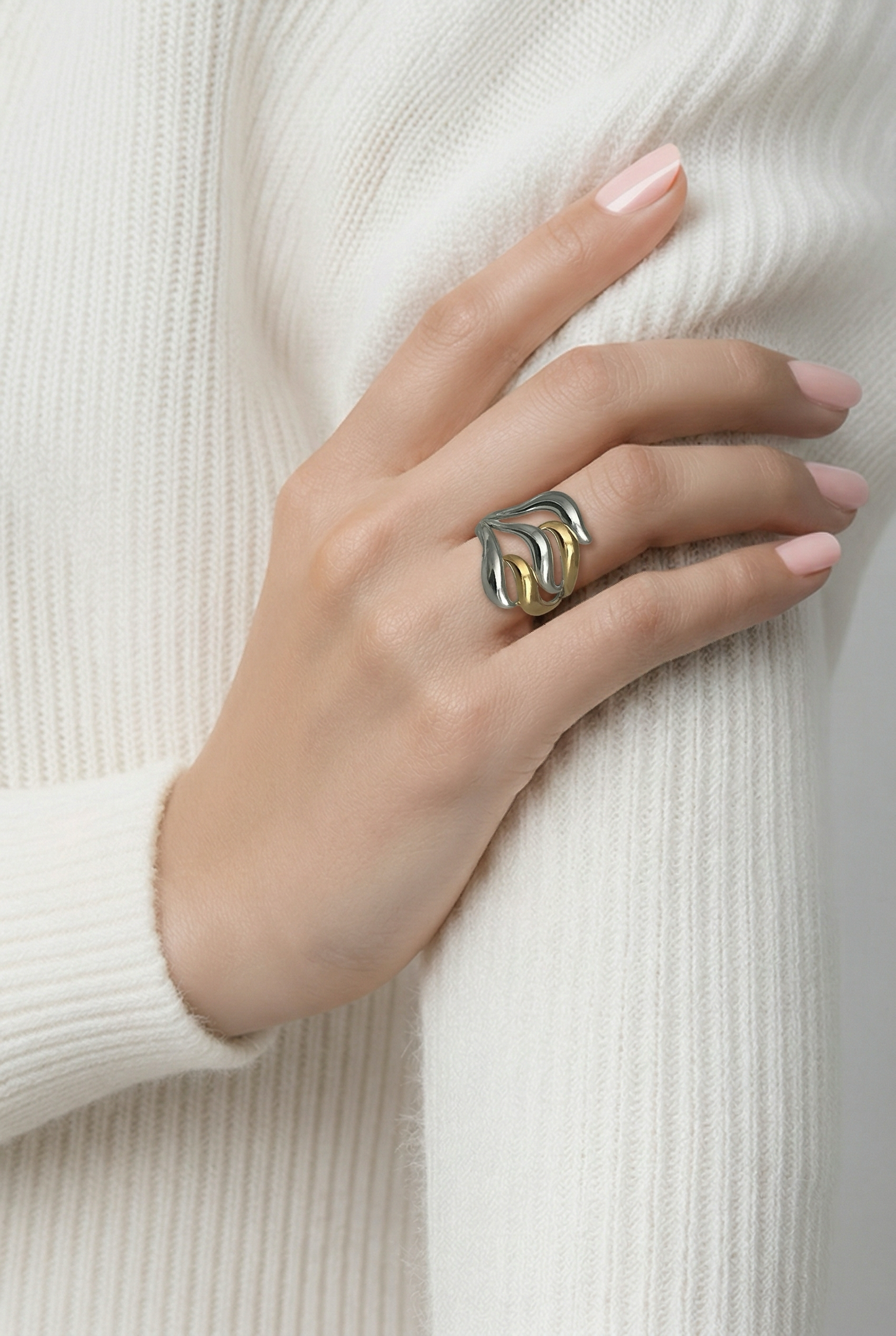 Golden Harmony Ring