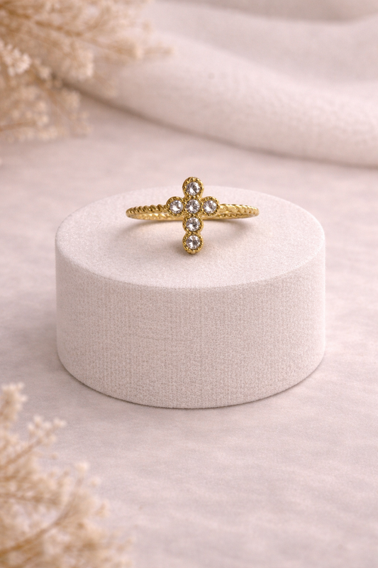 Faith Spark Ring