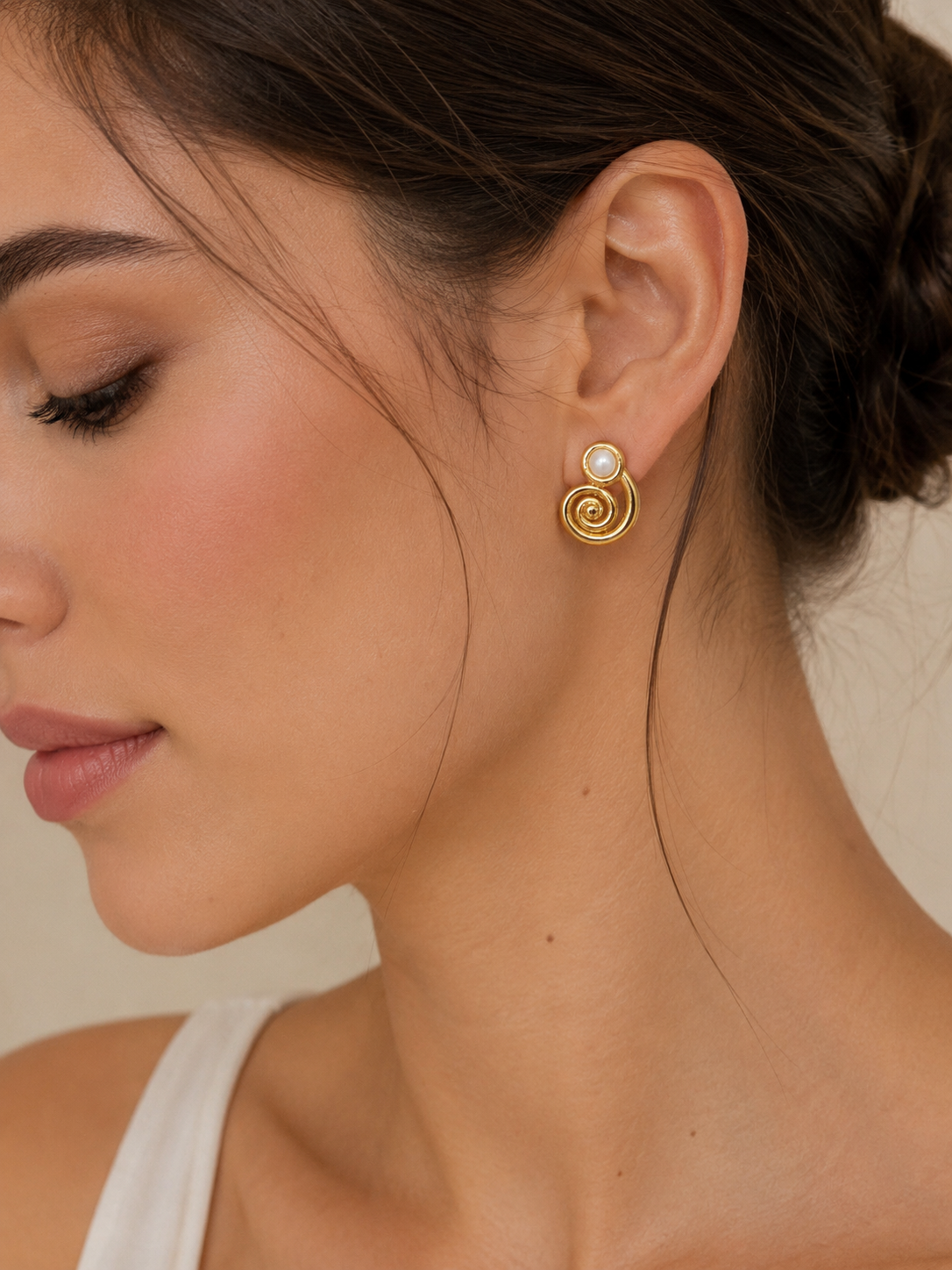 Pearl Orbit Earrings